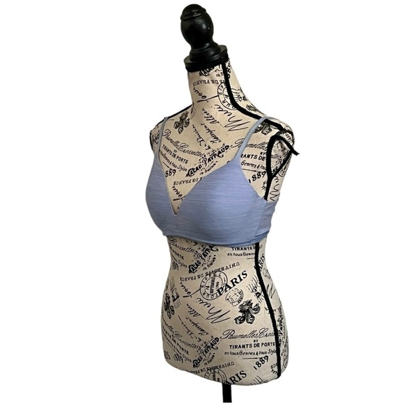 Victoria Secret No Wire Push Up T-Shirt Teal Wireless Wirefree Multiway Bra 34C - Picture 2 of 11